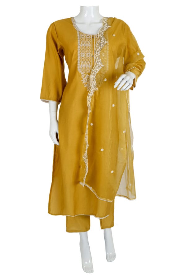 Roman Silk 3 Pcs Straight Kurti