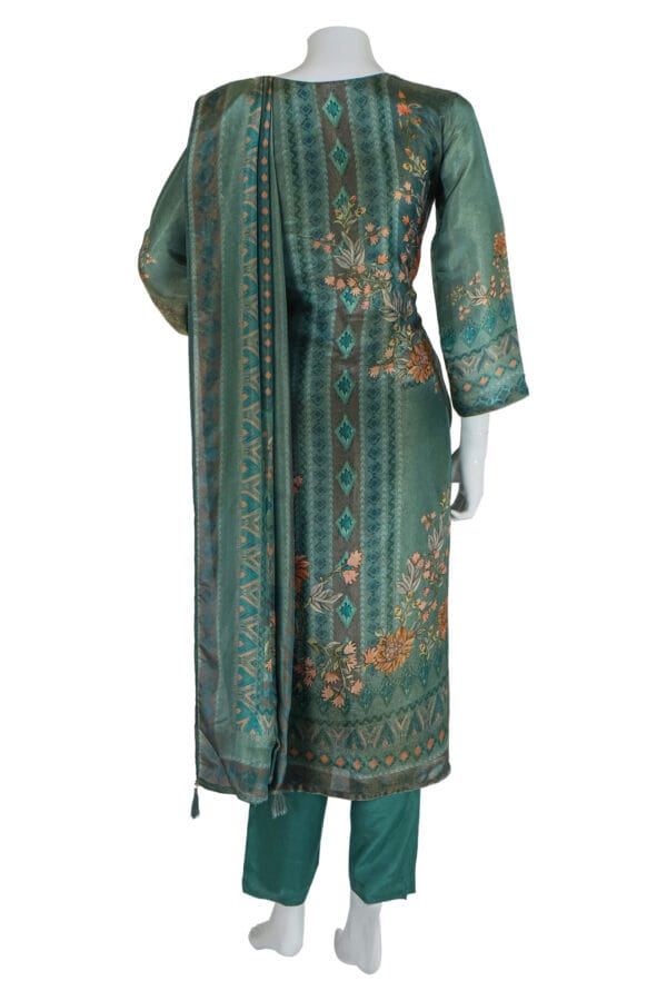 Rama Shimmer Silk 3 Pcs Straight Kurti