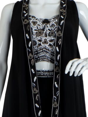 Pure Crepe Black 3-Piece Set