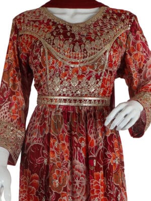 artfully-handcrafted-red-organza-top